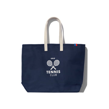 large tennis tote navy