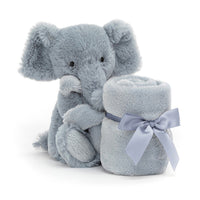 bashful grey elephant soother