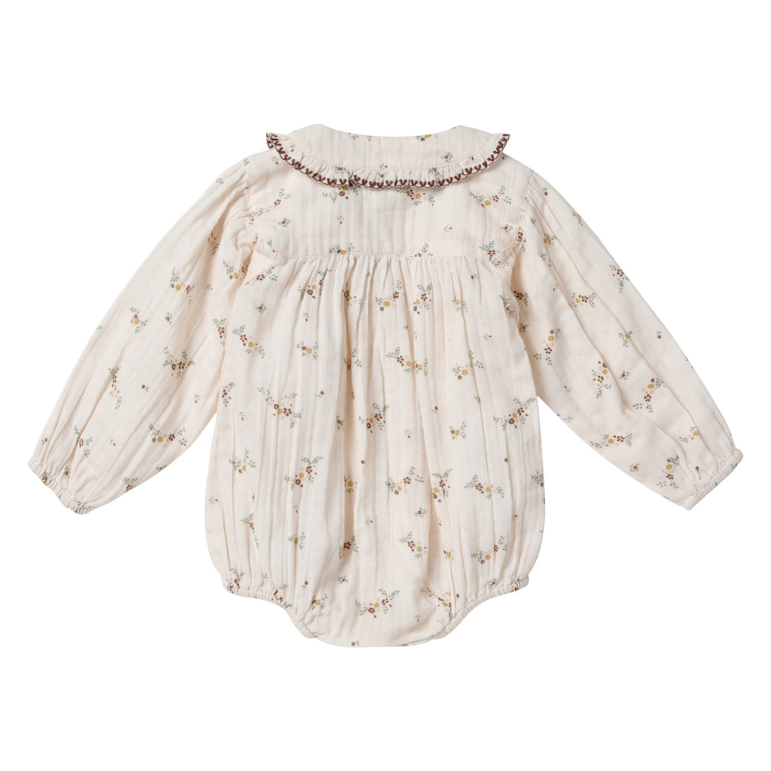 baby takara ruffled collar onesie