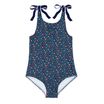 tie knot one piece swimsuit midnight vineyard