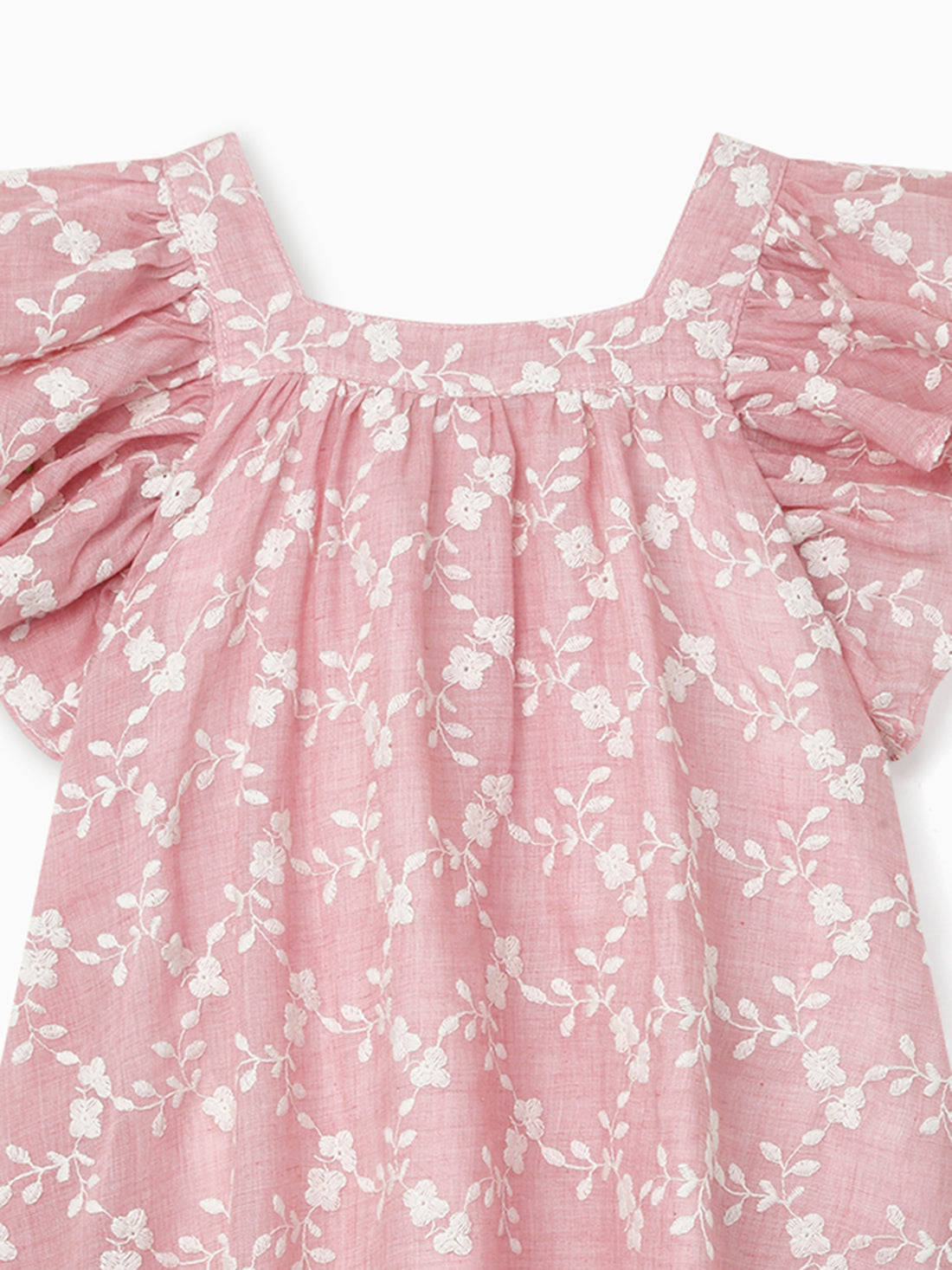 girls ocra dress pink