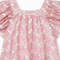 girls ocra dress pink