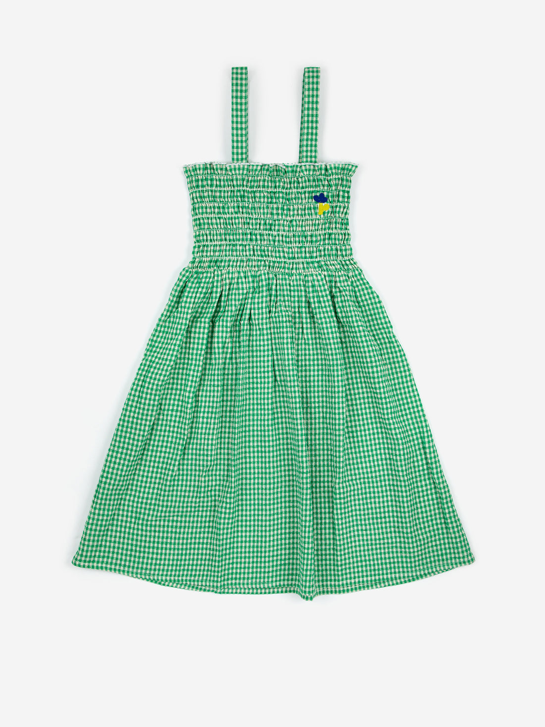 girls vichy strap dress