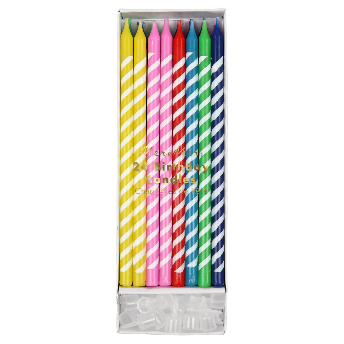 bright party candles