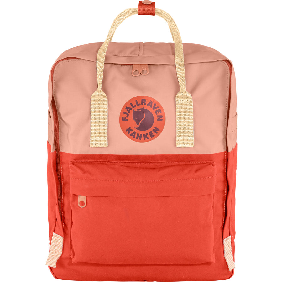 mini kanken art backpack poppy cotton