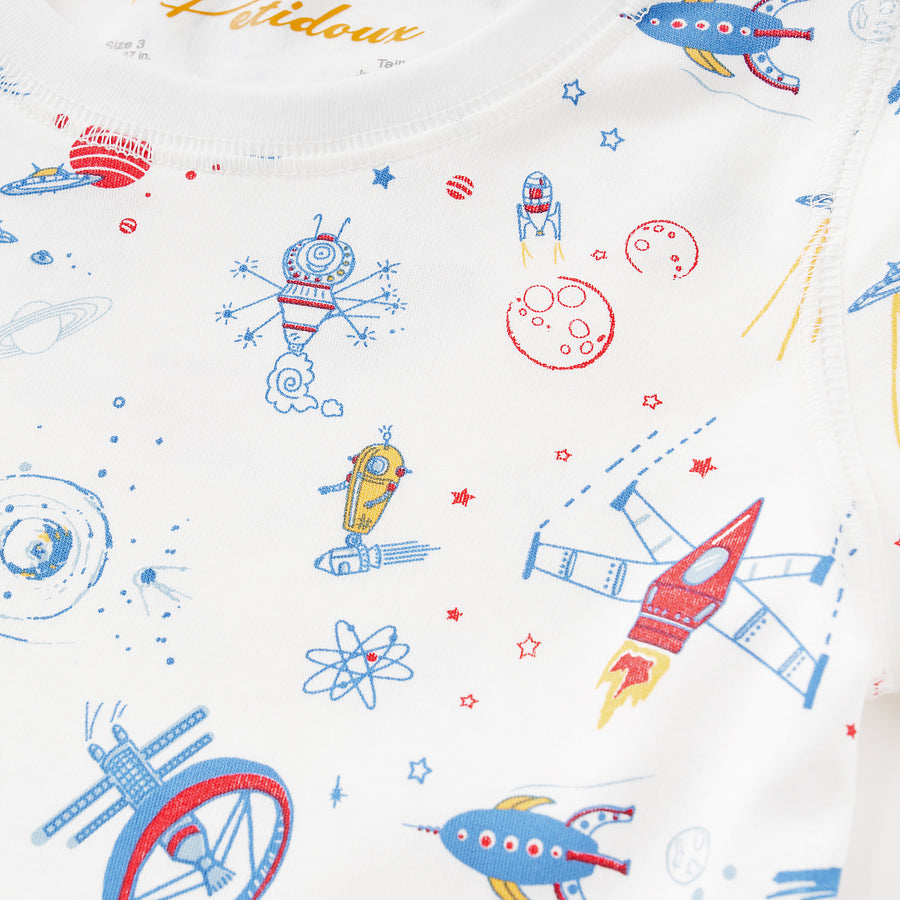 rocket to mars pajama set
