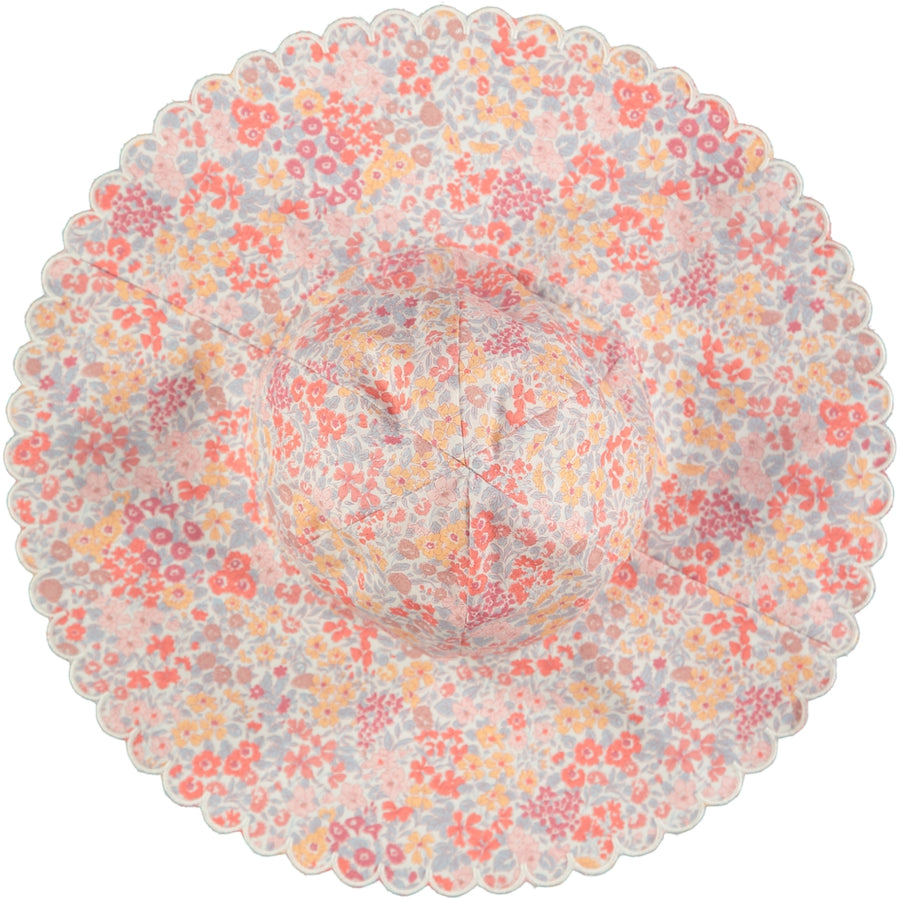 agatha hat coral
