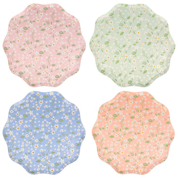 ditsy floral dinner plates
