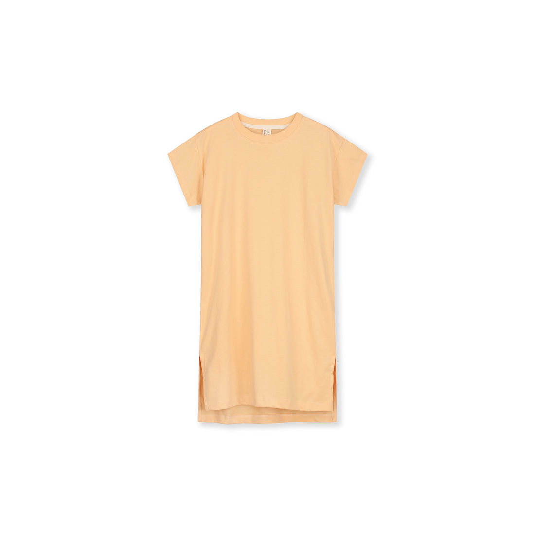 t-shirt dress apricot