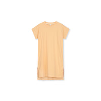 t-shirt dress apricot