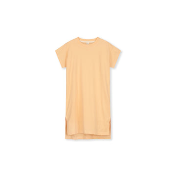 t-shirt dress apricot