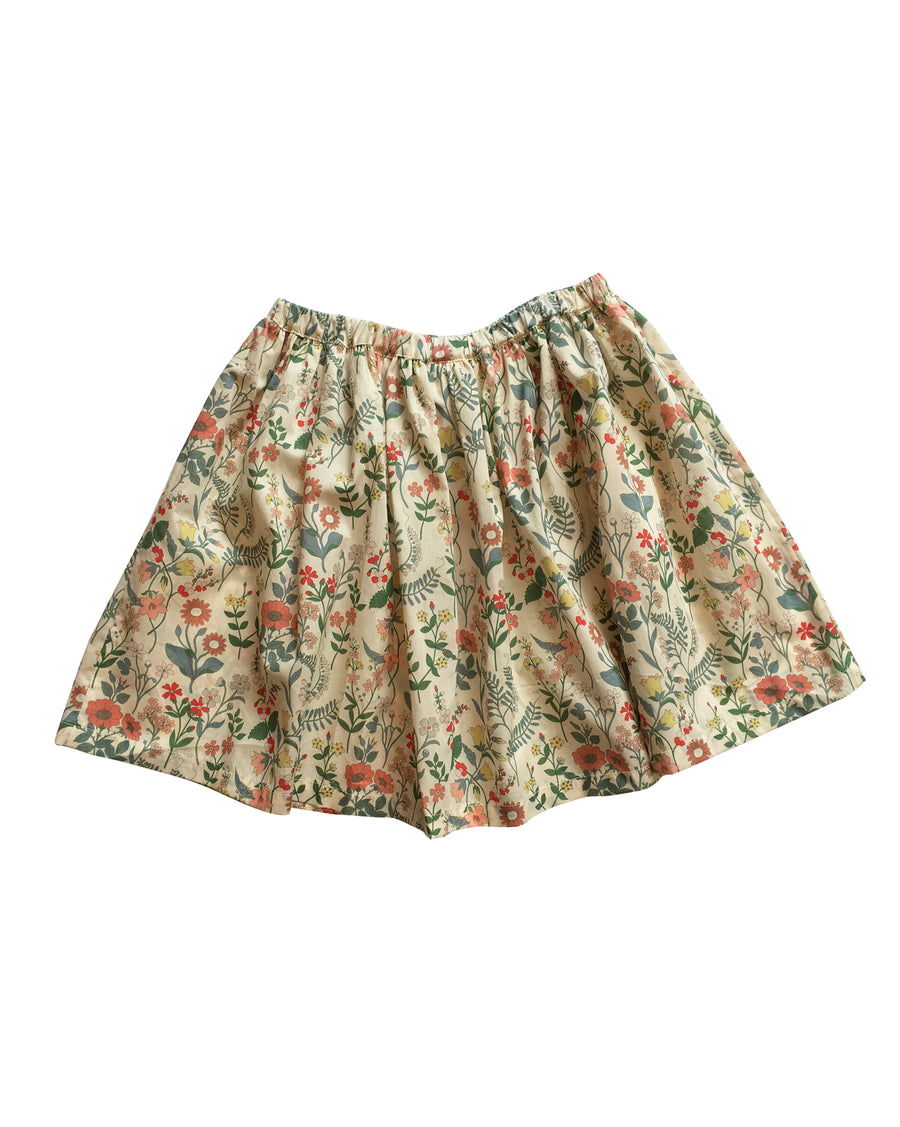 liberty skirt multi floral