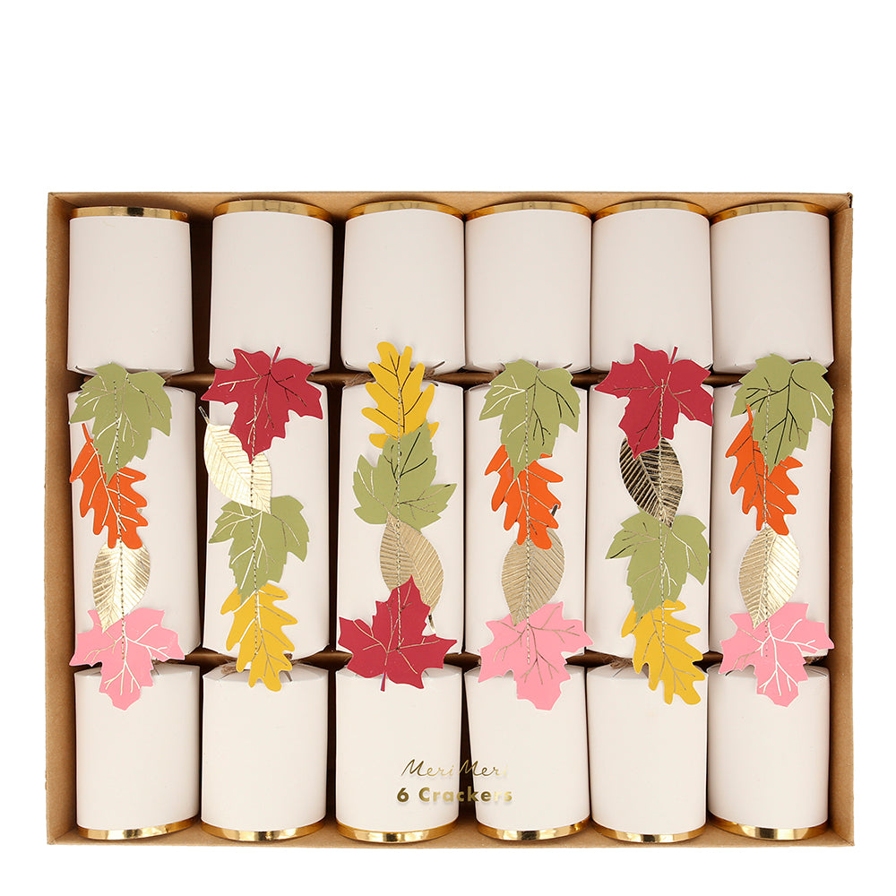 fall leaves medium crackers