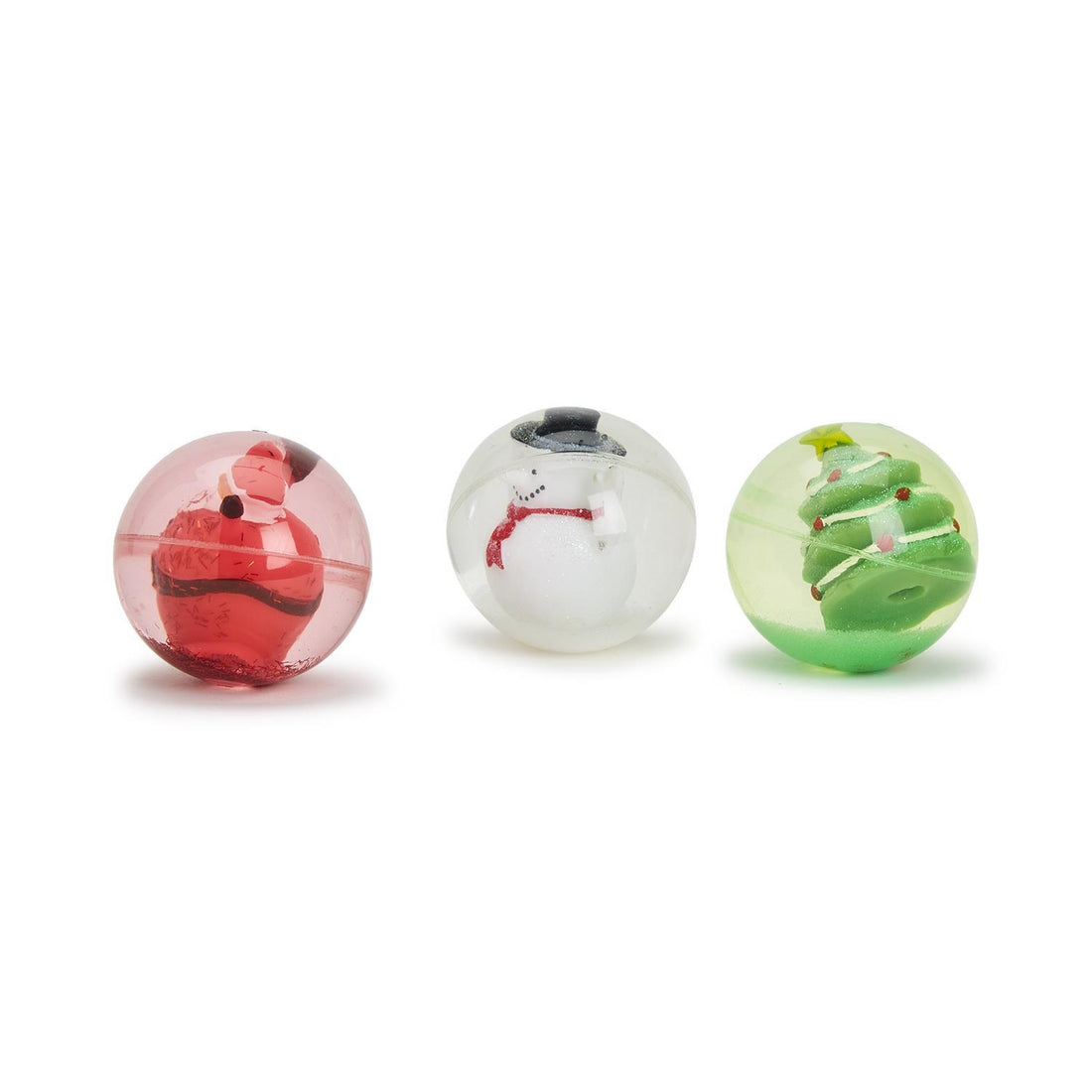 holday light up glitter bouncing ball