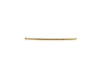 2mm yellow gold bracelet
