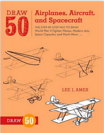 draw 50 airplanes, aircraft, and spacecraft