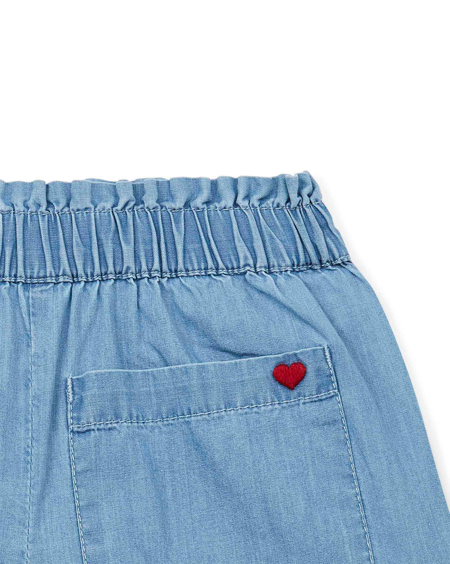 girls galaxy shorts denim