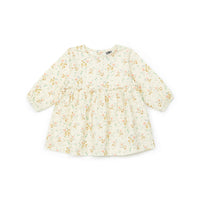 baby dress daisy creme