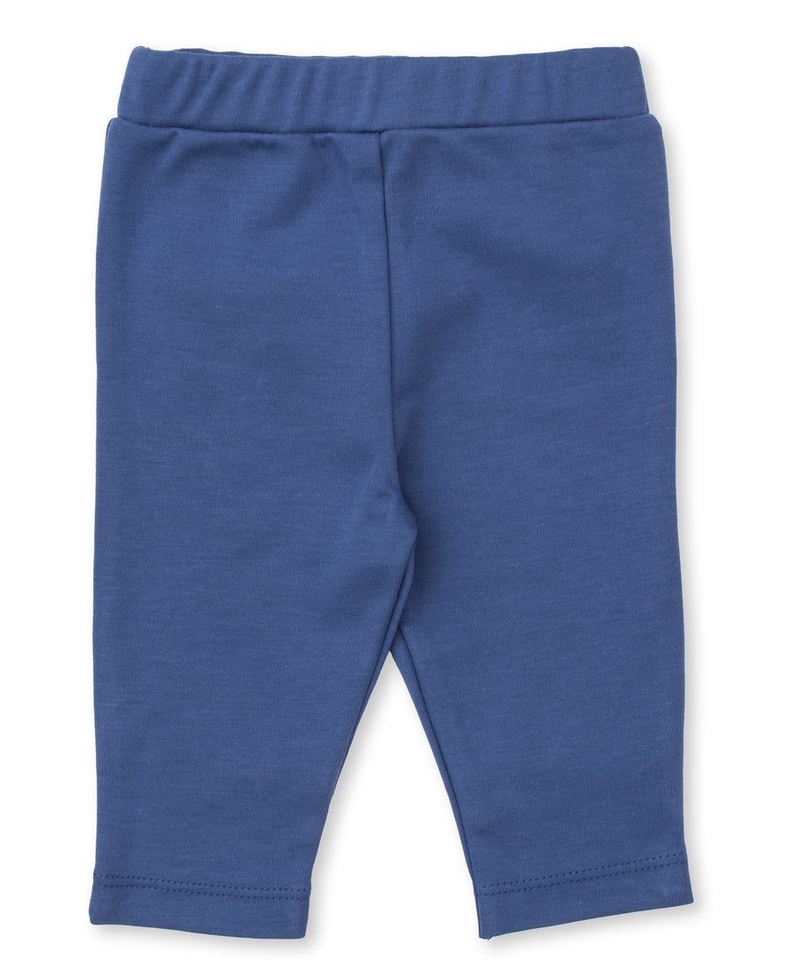 baby basic solid pants navy
