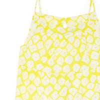 women's maxi dress yellow floral