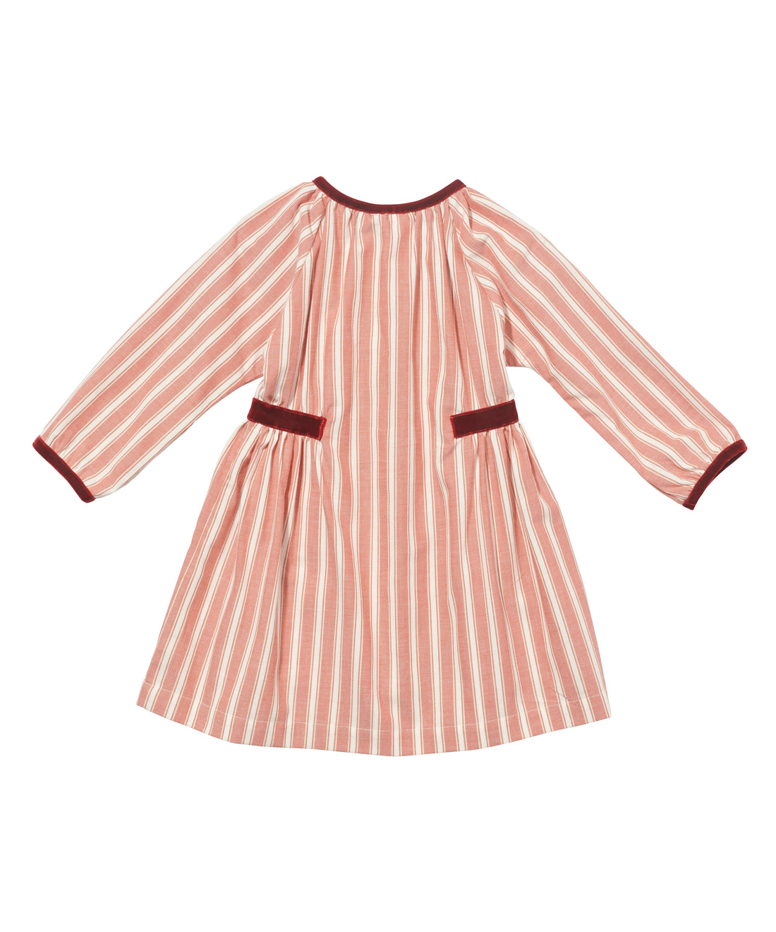 elizabeth dress holiday stripe