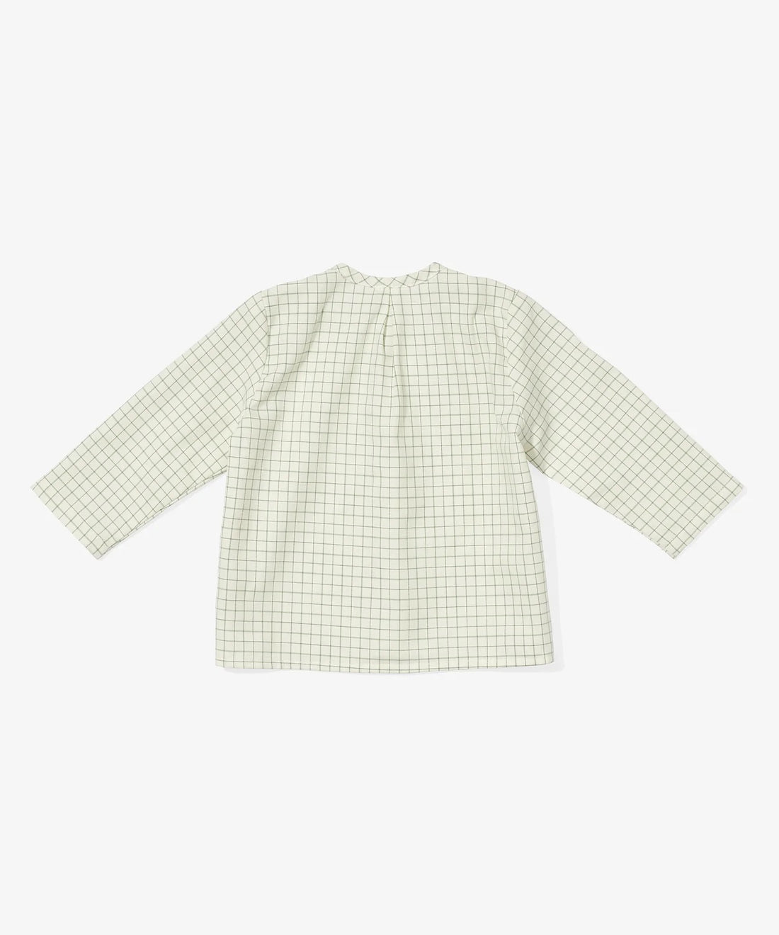baby lupo shirt green tattersall