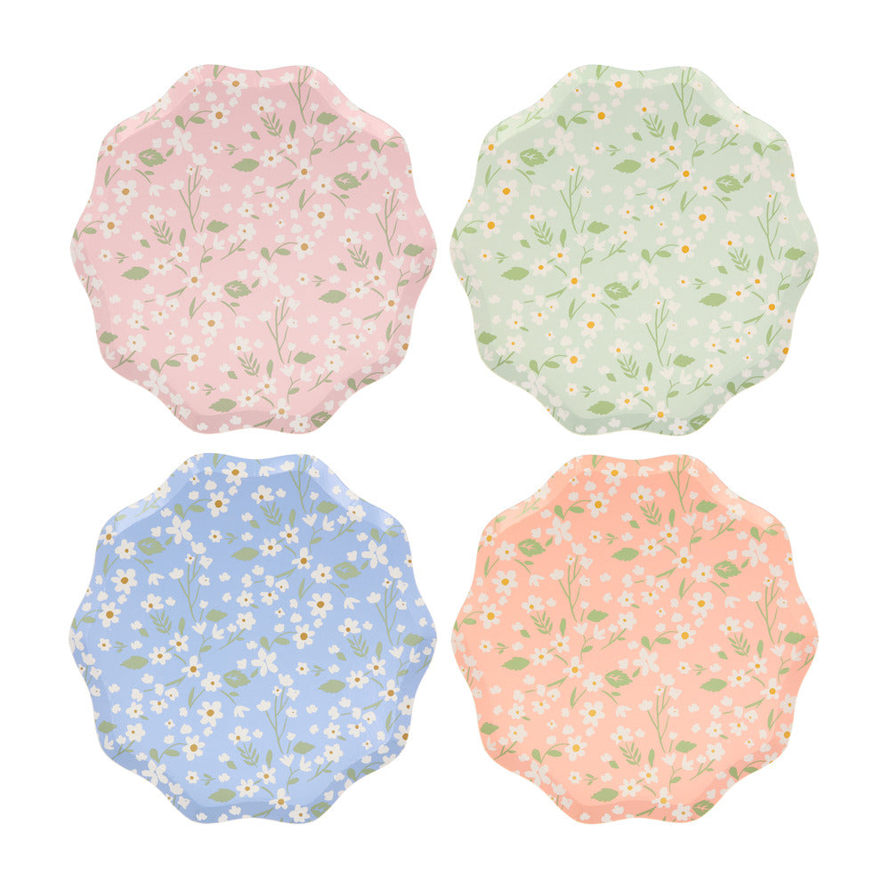 ditsy floral side plates