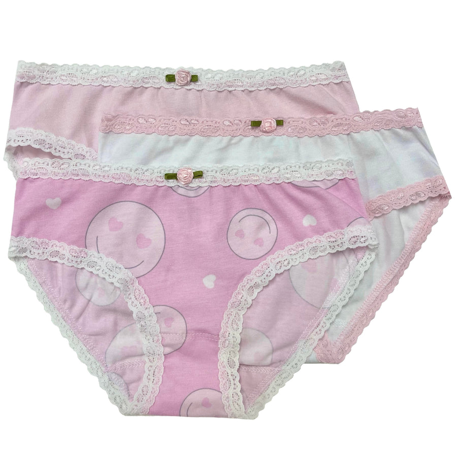 panty pink smiley