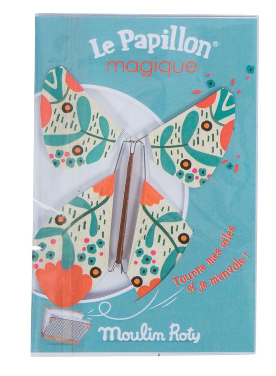 magic butterflies light blue