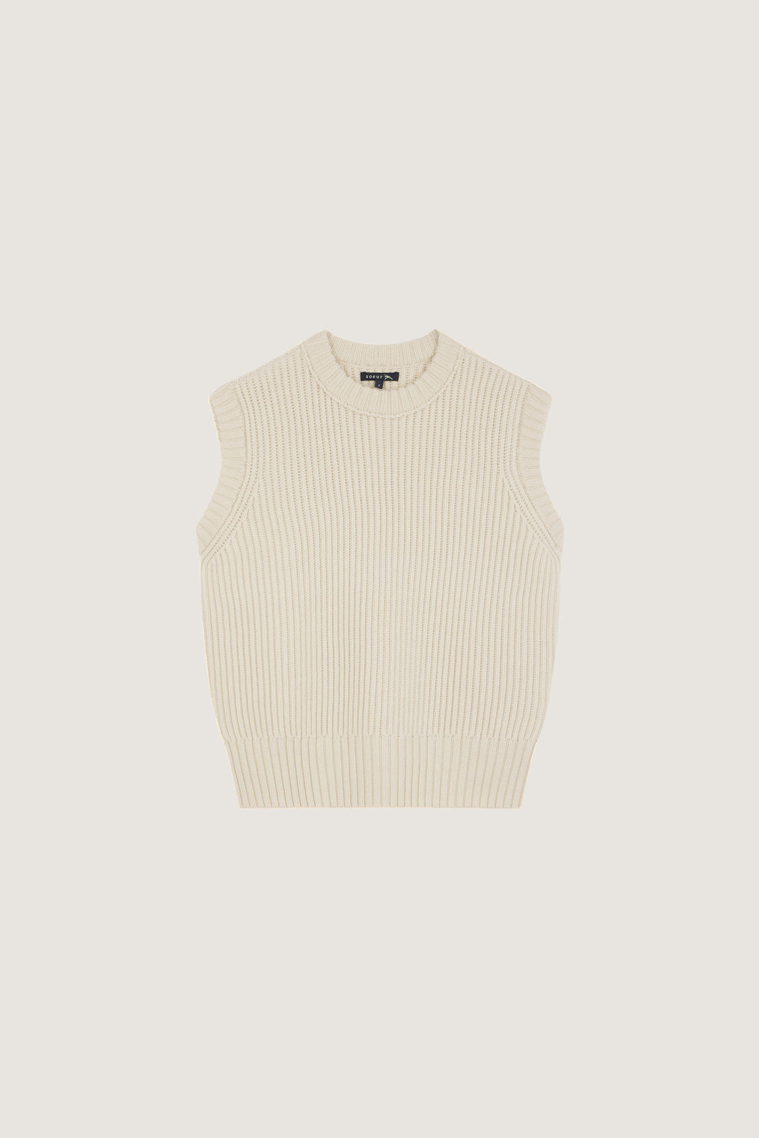 women's sully vest ecru