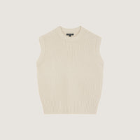 women's sully vest ecru