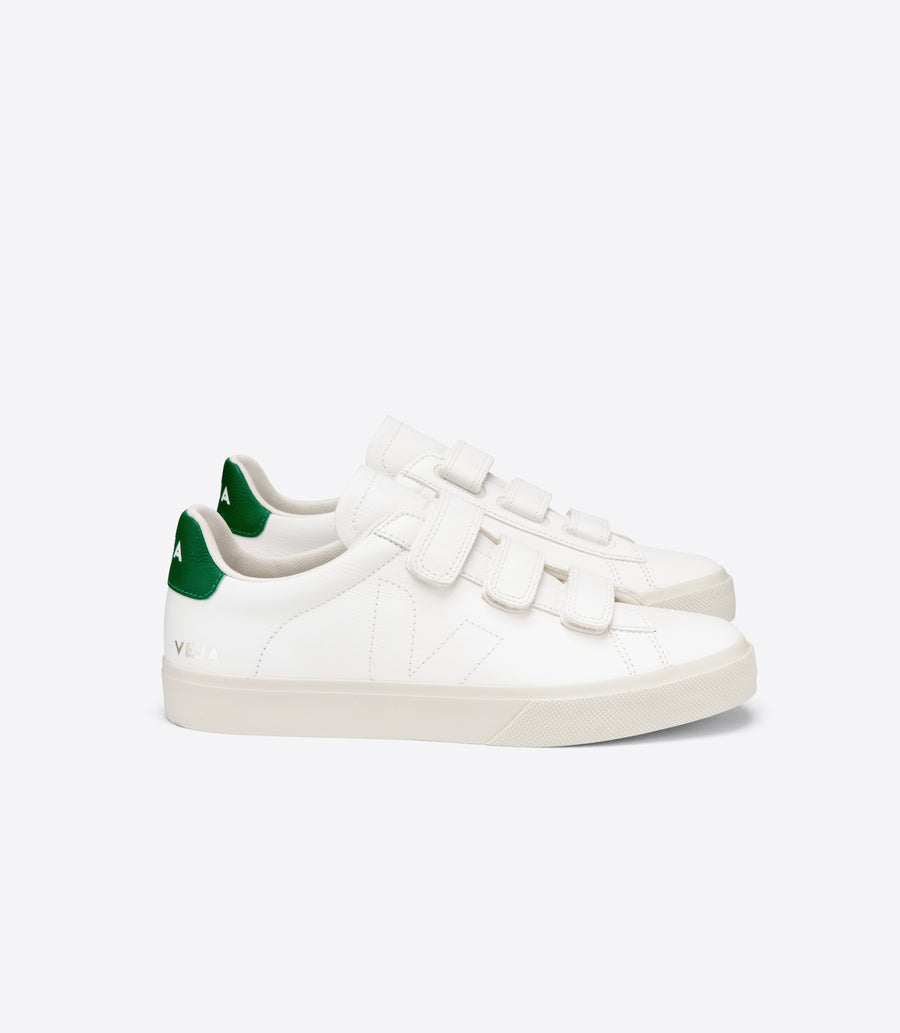 women's recife chromefree velcro sneakers white emeraude