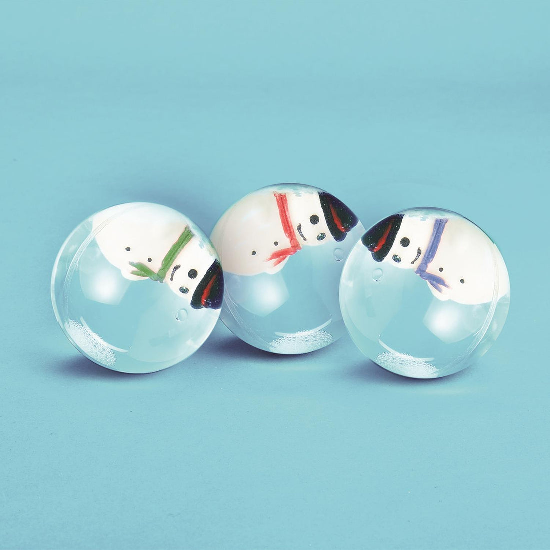 snowman bouncing ball