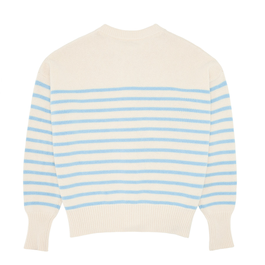 women's striped cardigan
