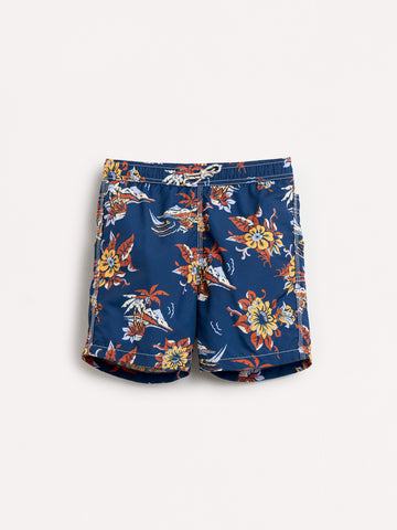 lazo swim shorts navy print
