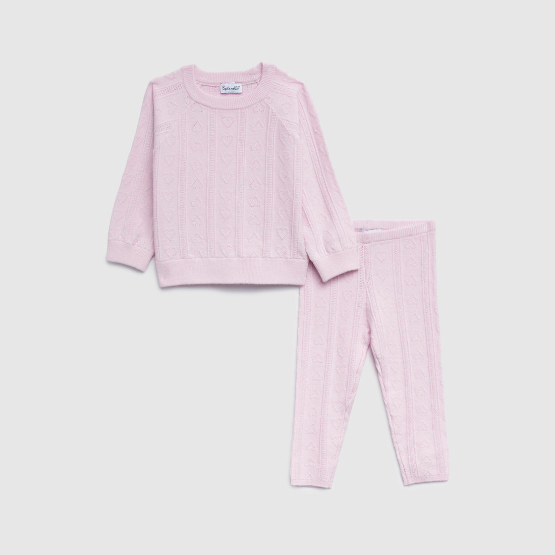 baby lots of love sweater set cherries jubilee
