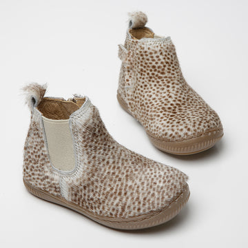 arlo booties leopard hair