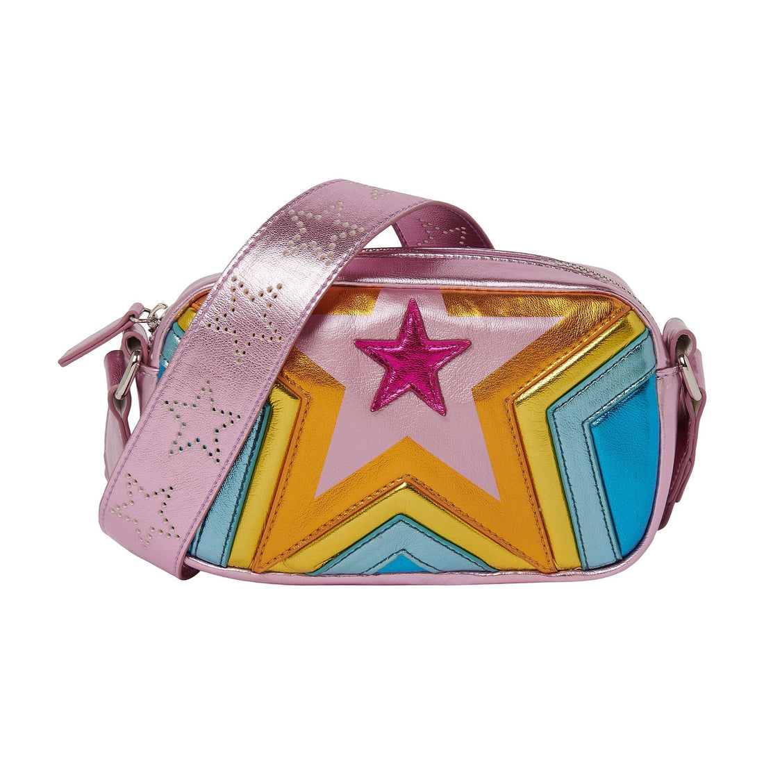 quilted star shoulder bag