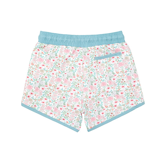 boys floral boardie