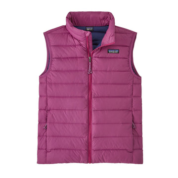 down sweater vest amaranth