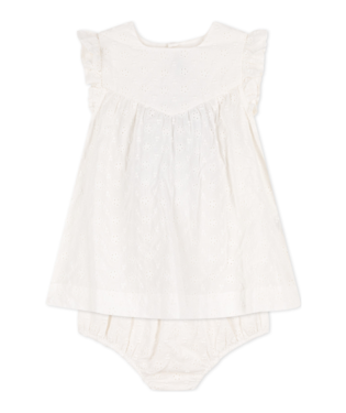 bb eyelet dress w/bloomer