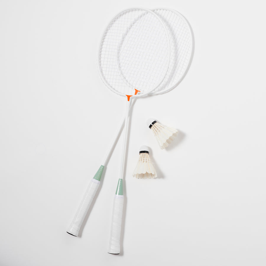 badminton set checkerboard