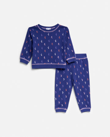 fleurette long sleeve set