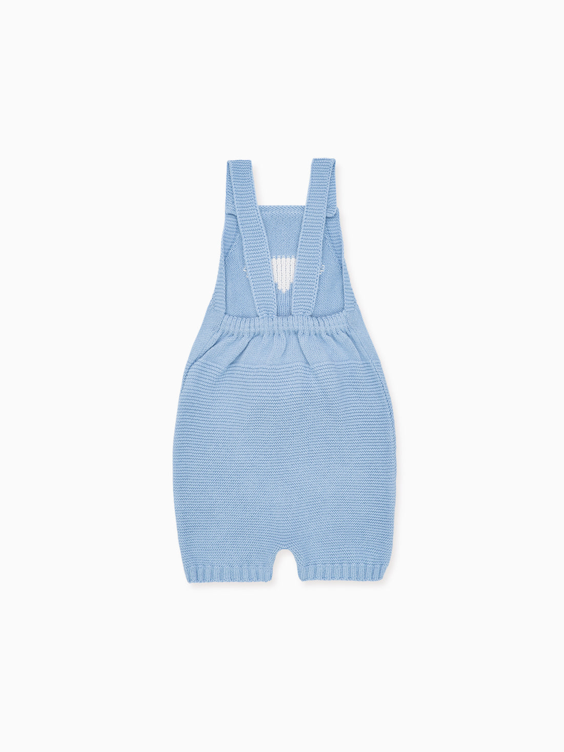 crispa knitted dungarees blue