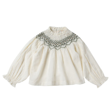 baby giselle smocked blouse
