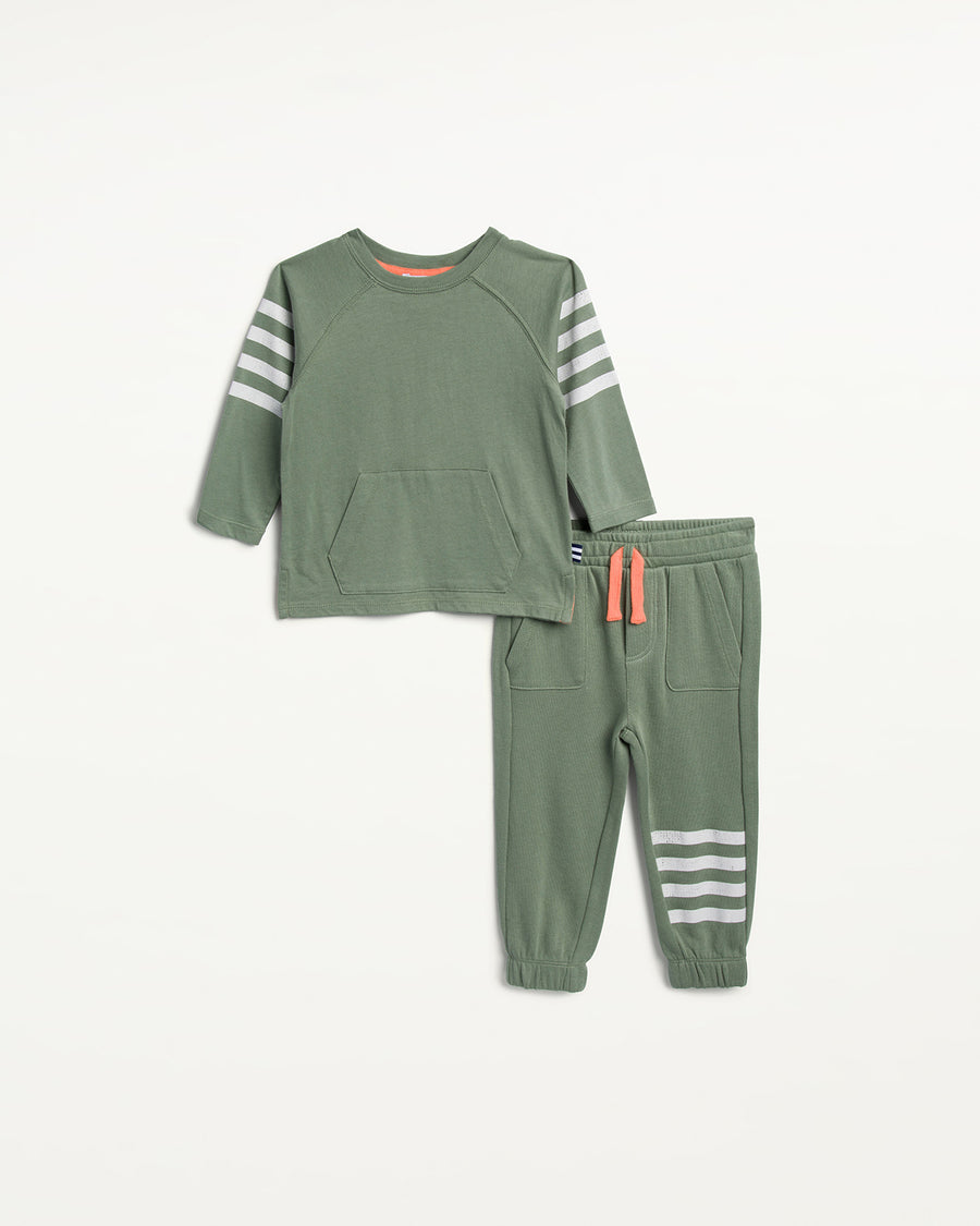 oliver stripe long sleeve set