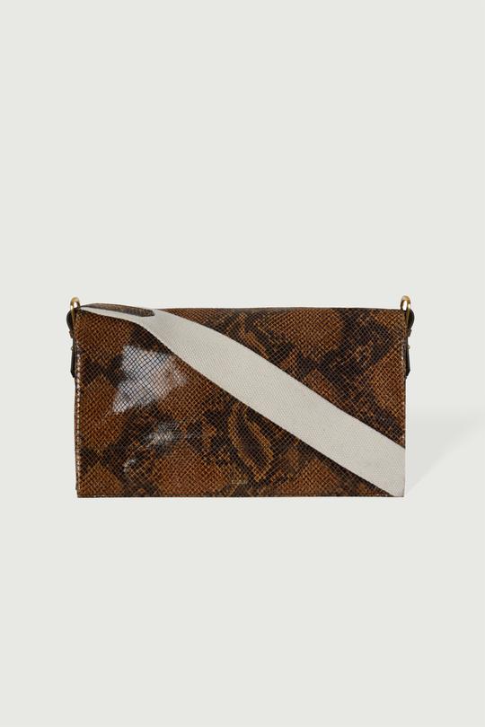 women's nottingham python purse