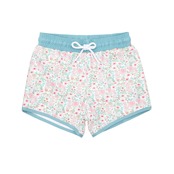 boys floral boardie