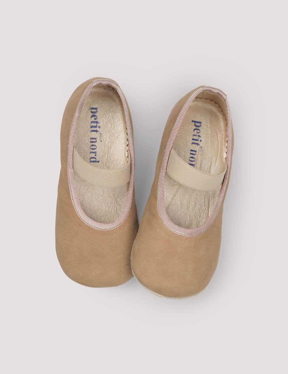 elastic ballerina shoe