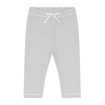 baby leggings grey stripe